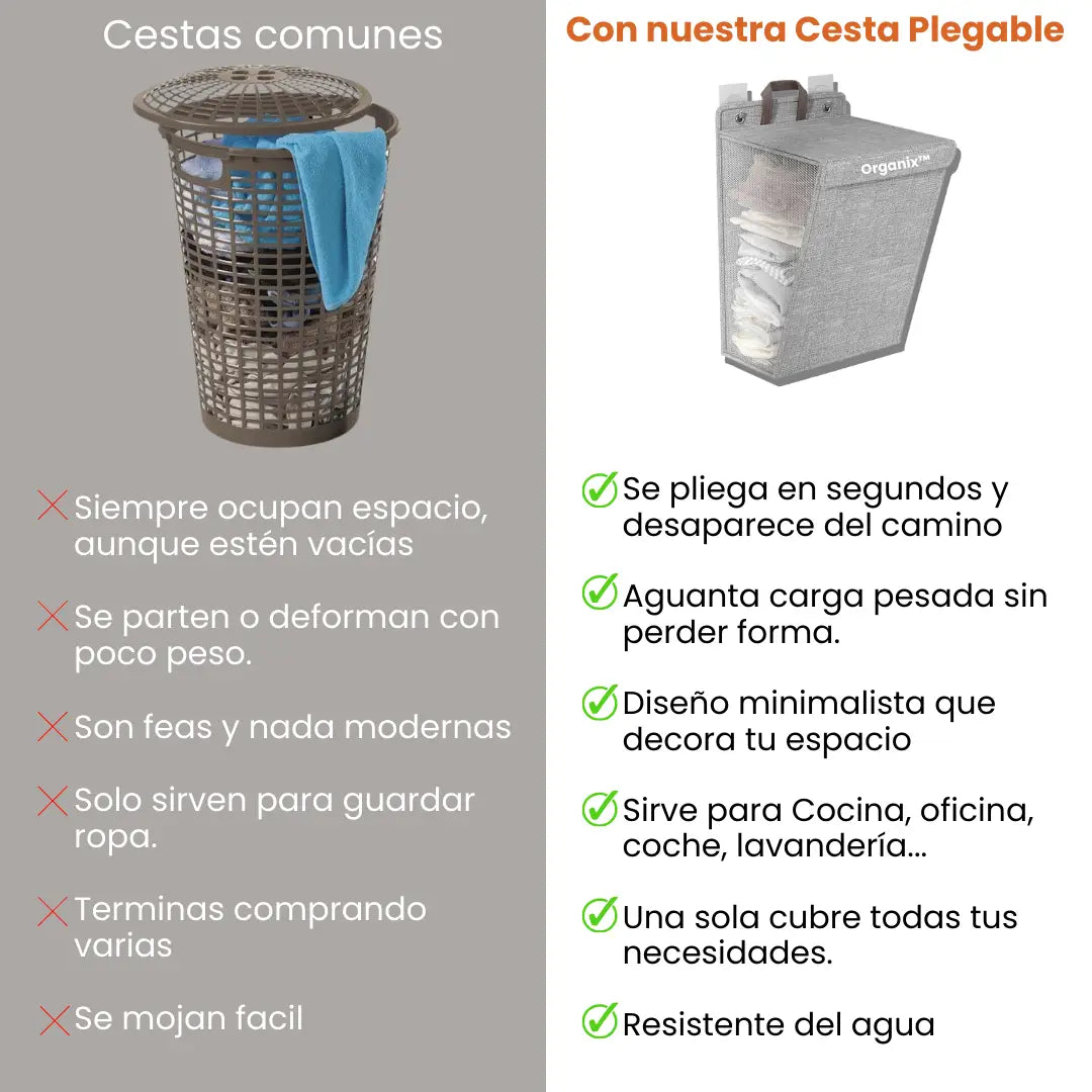 ORGANIX™  - Cesta Pegable